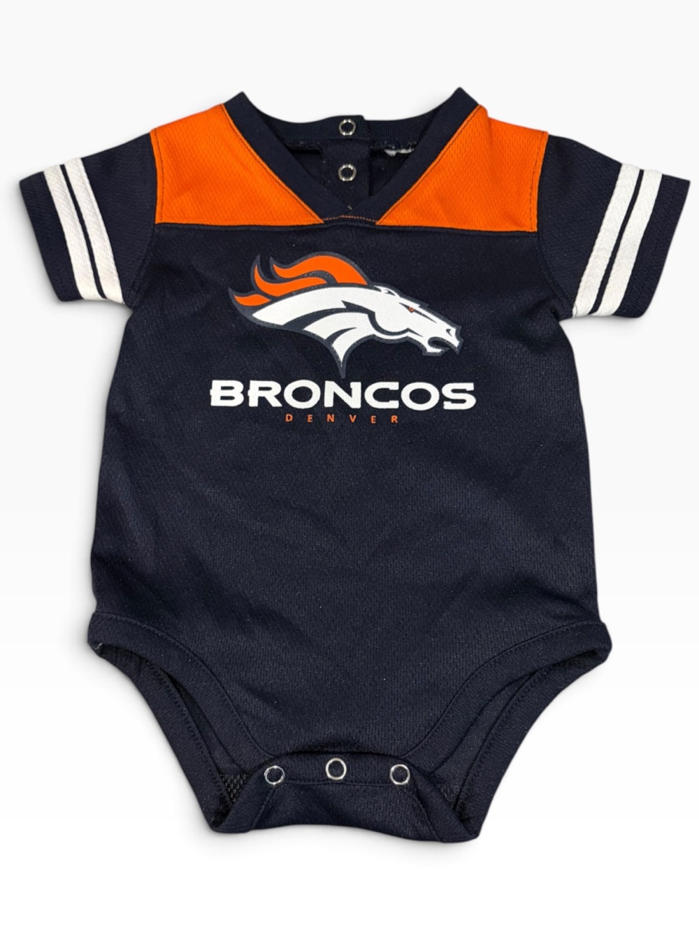 NFL Denver Broncos Football Team Jersey Onesie Bodysuit
